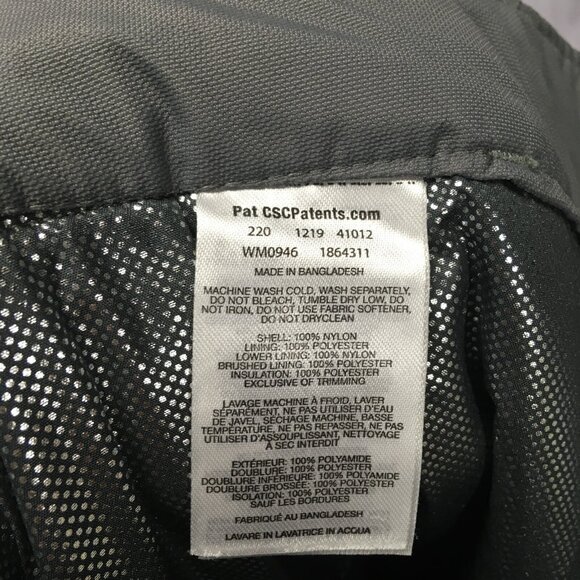 Columbia Mens Ski Pants size Medium Regular Gray Nylon Omnitech Pockets - Picture 11 of 16